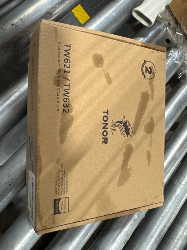 Photo 1 of TONOR UHF Wireless Microphone System with Dual Headset Microphones/Lavalier Lapel Mics, Bodypack Transmitters, Mini Rechargeable Receiver, 2x15 Channels 200ft Range, for Recording Speech PA Speaker