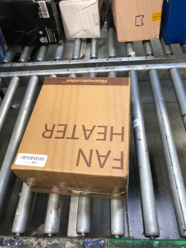 Photo 1 of Homeleader Space fan heater, 2-Speed Small Portable Heater with Thermostat, Tabletop/Floor Ceramic Heater for Office&Small Space