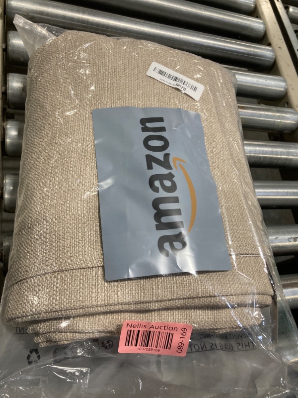 Photo 1 of BALCONY & FALCON Rectangle Tablecloth Washable Wrinkle Resistant and Water Proof Table Cloth Decorative Linen Fabric Tablecloths for Dining Parties Kitchen Wedding and Outdoor Use (Beige, 90x132)