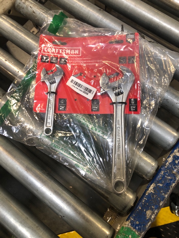 Photo 1 of CRAFTSMAN Adjustable Wrench Set, 3-Piece (CMMT12001)