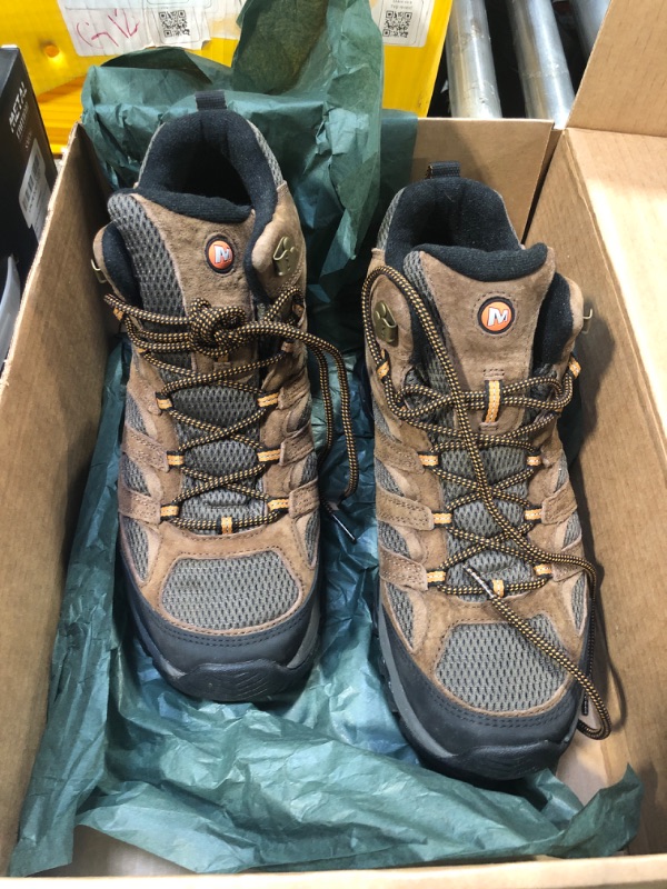 Photo 1 of Merrell Men's Moab 3 Mid Waterproof Hiking Boot, Earth, 11
