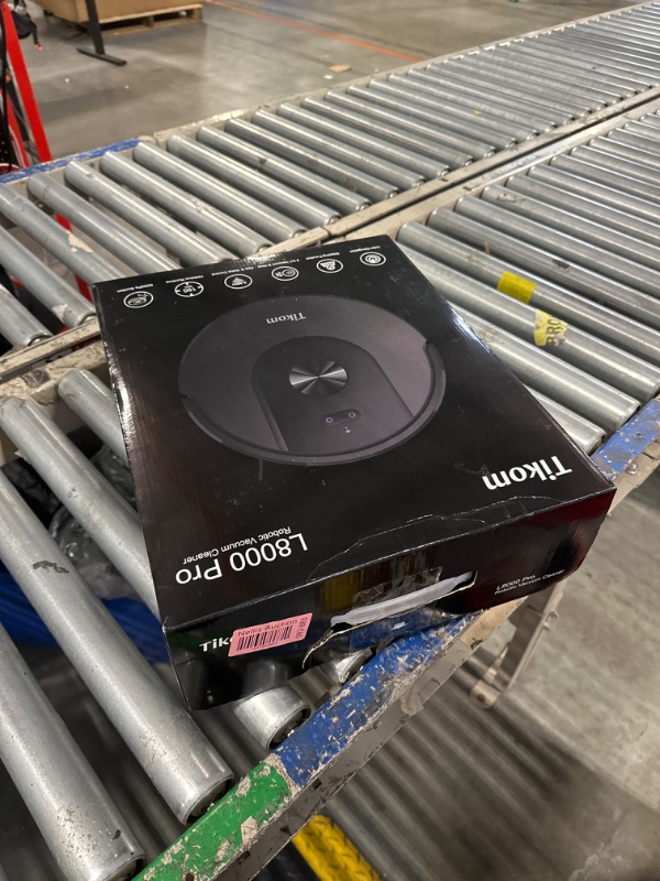 Photo 1 of Tikom Robot Vacuum and Mop Combo, 5000Pa Suction, Smart Mapping, 45dB Robotic Vacuum Cleaner for Carpets, Pet Hair, Hardfloors (L8000 Pro)
