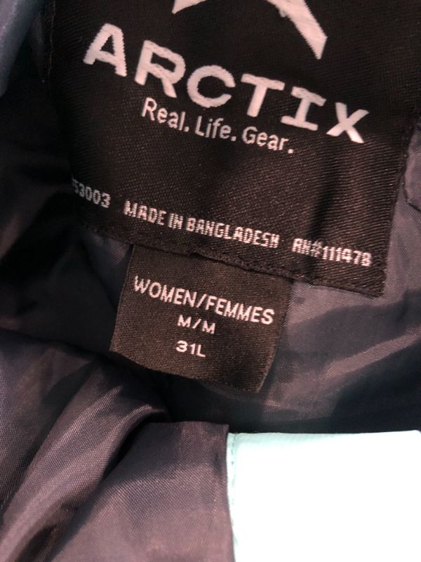 Photo 3 of ***Medium SIZE, 31L, dirty need clean*** Arctix Women's Insulated Snow Pants, Island Azure, Medium