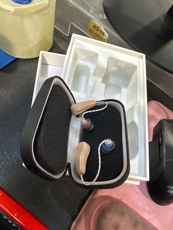 Photo 1 of 2024 Upgraded RIC Hearing Aids for Seniors Rechargeable Receiver-in-Canal OTC Hearing Aid with Noise Cancelling-Nearly Invisible Digital Hearing Aid Adapts to Mild to Severe Hearing Loss
