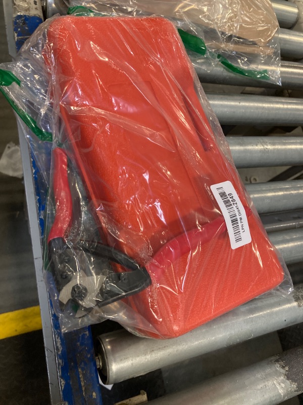 Photo 1 of Muzata Custom Cable Railing Crimping Tool Hydraulic Crimper Hydraulic Crimping Tool for 1/8" Stainless Steel Cable Railing Kit Wire Rope Swaging Kit with Wire Cutter CR09 CK12