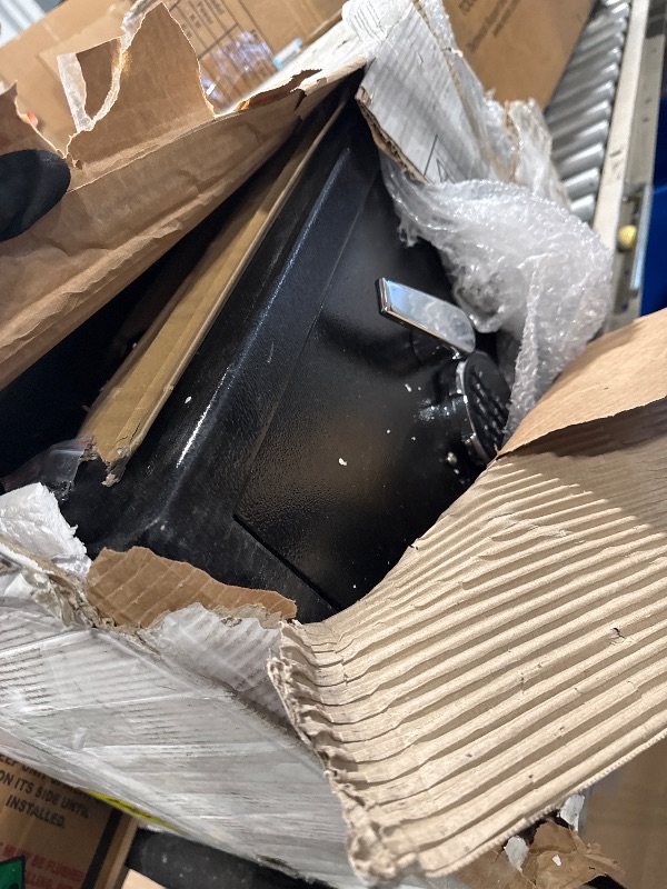 Photo 1 of GarveeTech Fireproof Depository Safe with Drop Slot, Electronic Anti-Theft Drop Safe for Business with Programmable Numeric Keypad Lock and Spare Keys, Cash Drop Safe Box for Office Home Retail Store