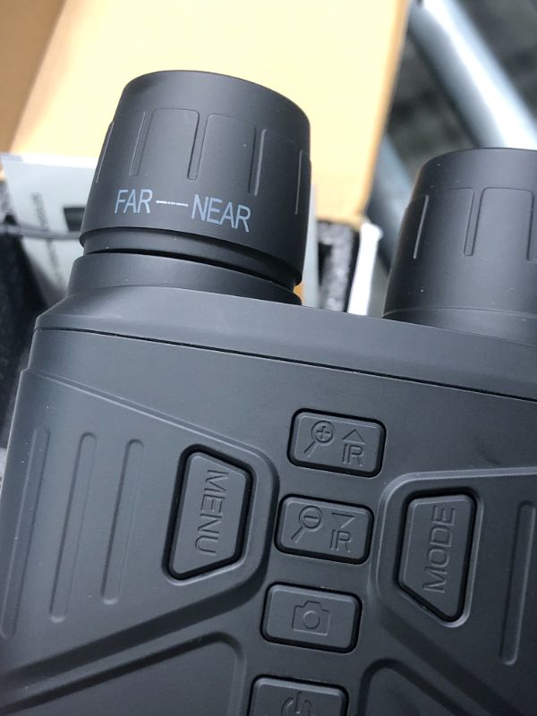Photo 1 of ***please read user manual for operating this item*** Night Vision Goggles - 4K Night Vision Binoculars with 5000mAh Rechargeable Battery, 32GB TF Card can Save Photo and Video, 3'' HD Screen for Camping & Security, Black