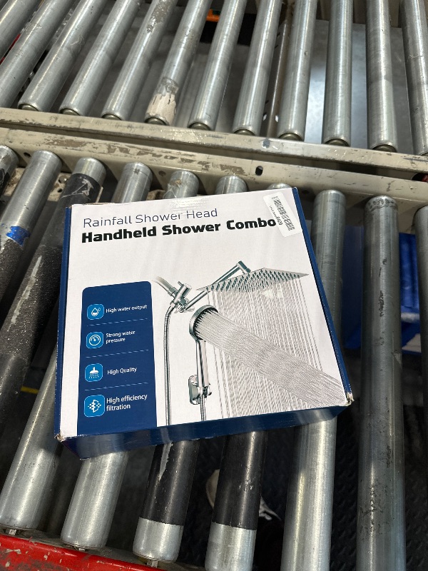 Photo 2 of ***Not the same, Black***
Shower Head,10 Inch Rain Shower Head with Handheld Spray Combo,3 Handheld Water Spray with 60 Inch Long Shower Hose.