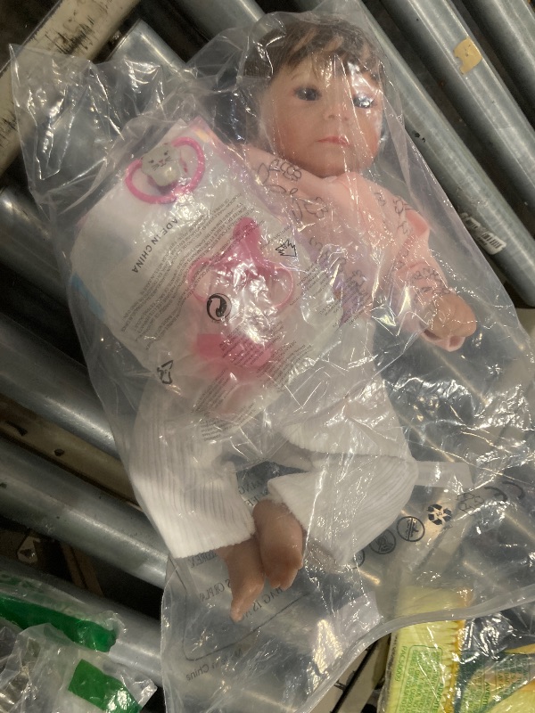 Photo 1 of BABESIDE Lifelike Reborn Baby Dolls, 20-Inch Realistic-Newborn Baby Dolls Girl Soft Cloth Body Real Life Baby Dolls for Kids Age 3 4 5 6 7 8 9 + & Collection