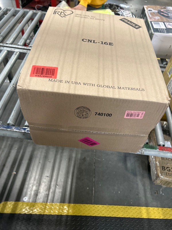 Photo 1 of IRIS USA 17 Qt Clear Storage Box, BPA-Free Plastic Stackable Bin with Lid, 12 Pack, Containers to Organize Shoes and Closet Shelves, Classroom Organization Teacher Tools, Game Storage