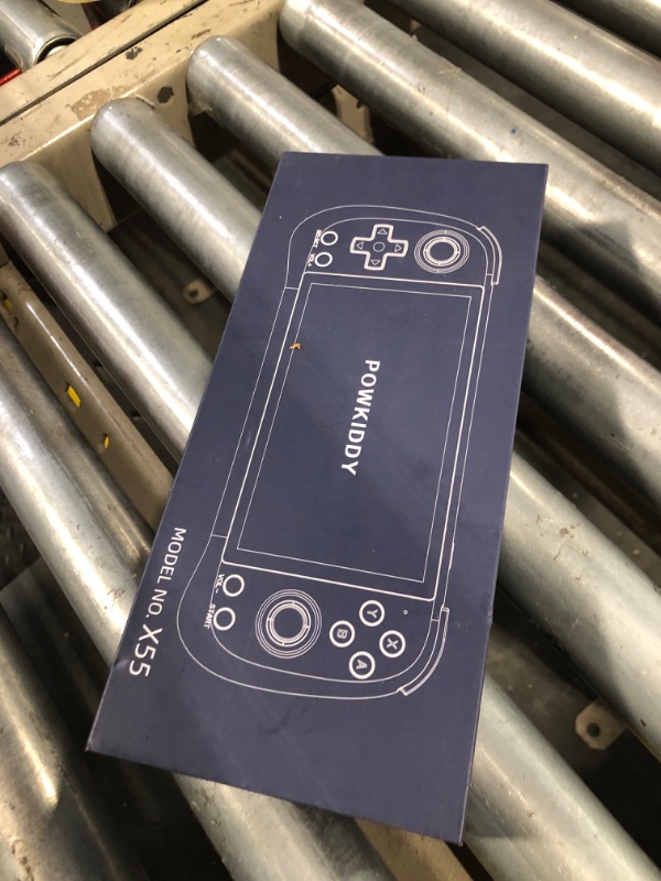 Photo 1 of X55 Handheld Game Console 5.5 inch Portable Retro Video Hand-Held Games Consoles Rechargeable RK3566 Hand Held Classic Play System Black