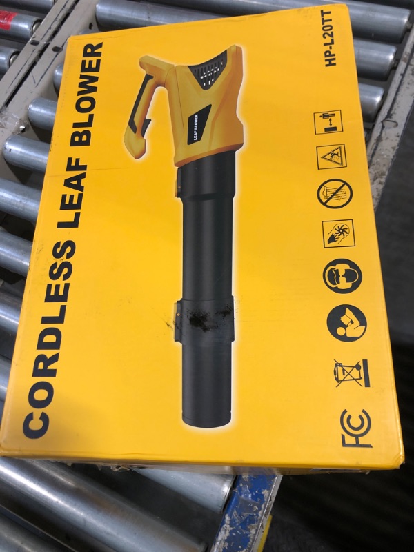Photo 1 of ***NO BATTERY****HEINPRO Cordless Leaf Blower Up to 500CFM Compatible with DEWALT 20V Max Battery (No Battery), Electric Leaf Blower Cordless with 5 Speed Modes, Battery Powered Leaf Blowers for Lawn Care, Yard