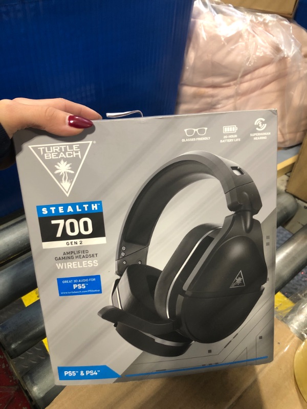 Photo 1 of Turtle Beach Stealth 700 Gen 2 Wireless Gaming Headset for PS5, PS4, PS4 Pro, PlayStation & Nintendo Switch Featuring Bluetooth, 50mm Speakers, 3D Audio Compatibility, and 20-Hour Battery - Black