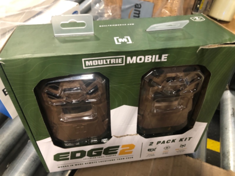 Photo 1 of Moultrie Edge 2 Cellular Trail Camera - Auto Connect Nationwide 4G LTE - On Demand 36MP Photo - 1080P Video with HD Audio - 100 Ft Detection Range - Low Glow Flash