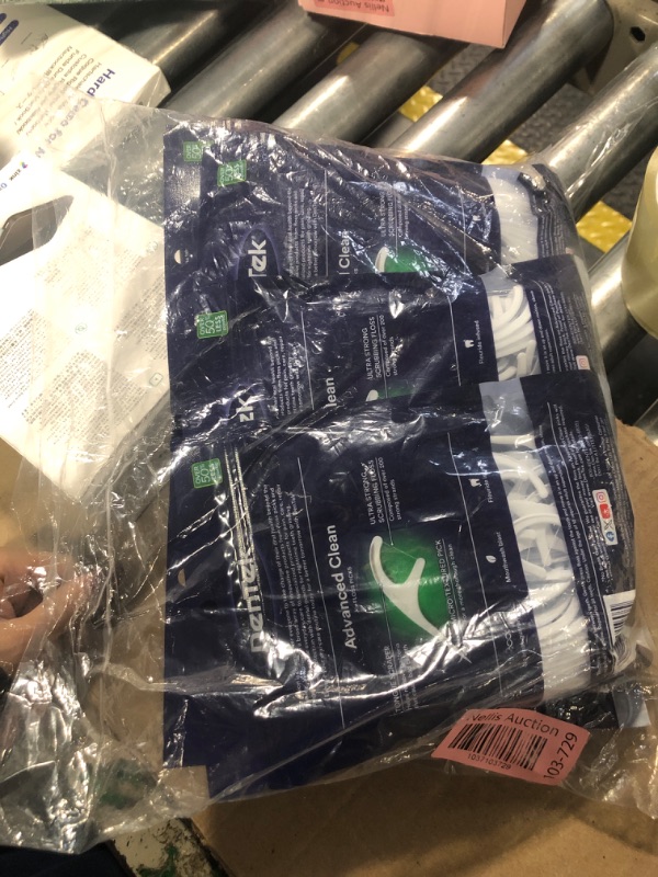 Photo 1 of DenTek Triple Clean Advanced Clean Floss Picks, No Break & No Shred Floss, 150 Count, 6 Pack