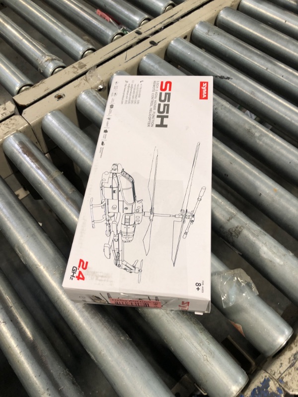 Photo 1 of SYMA RC Helicopter, S55H Military Remote Control Helicopters with Realistic Design, Low Battery Reminder, One Key Take Off/Landing, Auto Hovering, Cool Toy for Boys Girls