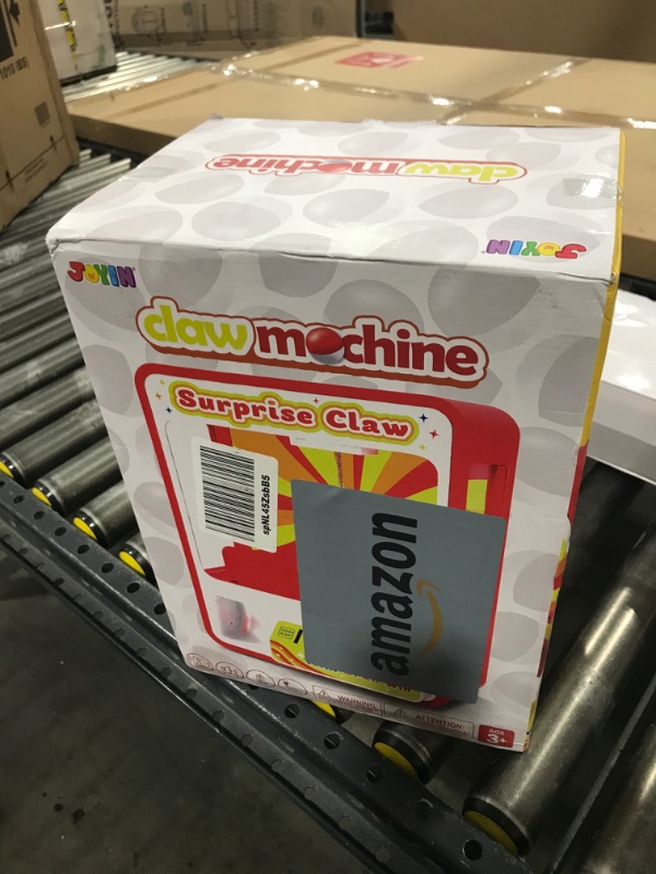 Photo 1 of JOYIN Claw Machine Arcade Toy with LED Light & Adjustable Sound, Rechargable Dispenser Toys Mini Vending Machine for Kids - Perfect Christmas & Birthday Big Gifts for Kids, Ages 3+