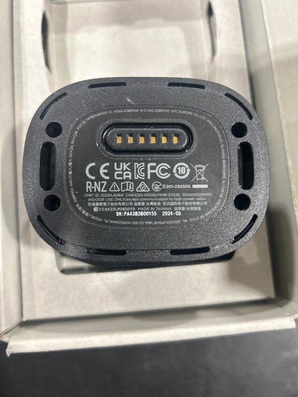 Photo 1 of HTC Vive Ultimate Tracker 3 Pack + Dongle - VR Full Body Tracking - Compatible with SteamVR, Vive XR Elite, Meta Quest Virtual Reality Headsets