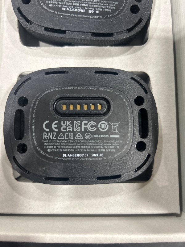 Photo 1 of HTC Vive Ultimate Tracker 3 Pack + Dongle - VR Full Body Tracking - Compatible with SteamVR, Vive XR Elite, Meta Quest Virtual Reality Headsets