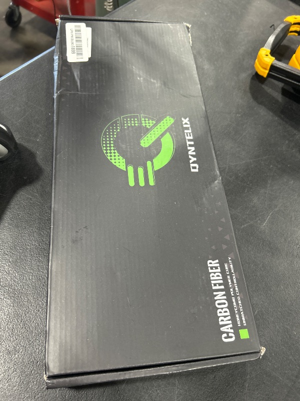 Photo 1 of QYNTELIX Pickleball Training Paddle Set, 3Pcs Indoor Quiet Mini Pickleball Ball, USAPA Approved Pickleball Trainer Practice Paddle, T700 Raw Carbon Fiber, 16mm Core Sweet Spot Training Paddle, Black