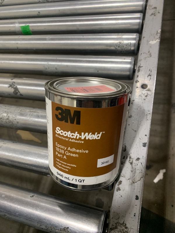 Photo 1 of 3M Scotch-Weld Structural Adhesive Epoxy Adhesive Part A 32987 1838 Green