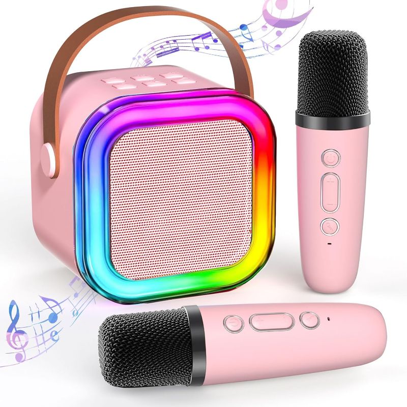 Photo 1 of STOCK PHOTO FOR REFERENCE - Mini Karaoke Machine for Kids Adults, Portable Bluetooth Karaoke Speaker