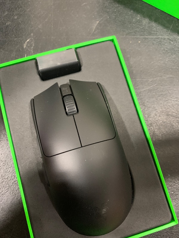 Photo 3 of Razer Viper V3 Pro Wireless Esports Gaming Mouse: Symmetrical - 54g Lightweight - 8K Polling - 35K DPI Optical Sensor - Gen3 Optical Switches - 8 Programmable Buttons - 95 Hr Battery - Black