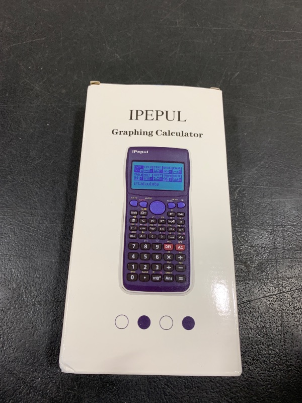 Photo 1 of Scientific Calculators with Graphing Calculator, Ipepul Desktop Math Calculator for College Students,10 Modes/ 4 Graphing Functions, School Supplies for Middle High School Teachers Office
