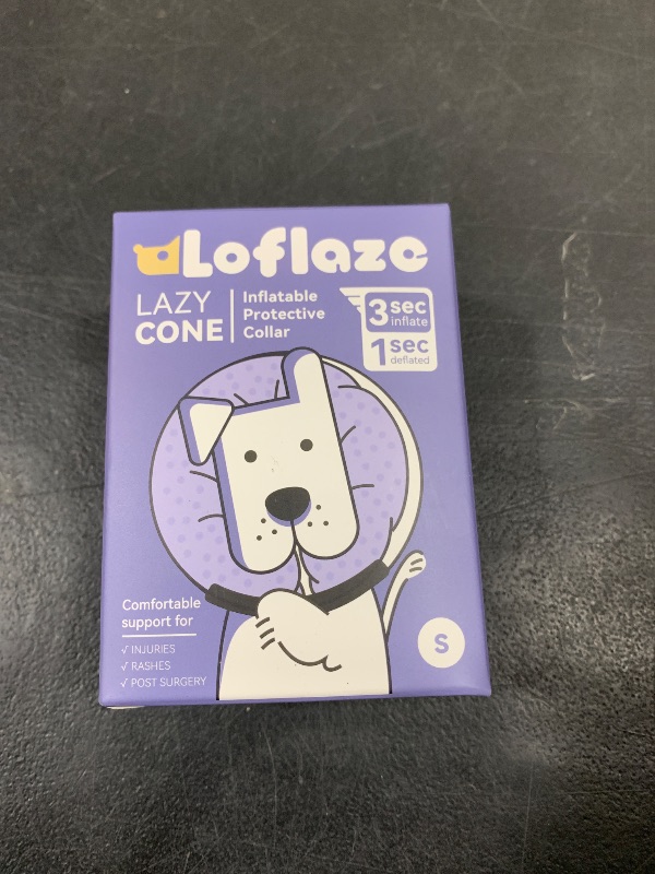 Photo 2 of Loflaze Soft Inflatable Dog Cone Collar for Large Medium Small Dogs Cats After Surgery - Dog Neck Donut, E Collar, Elizabethan Collar Alternatives for Dogs Recovery