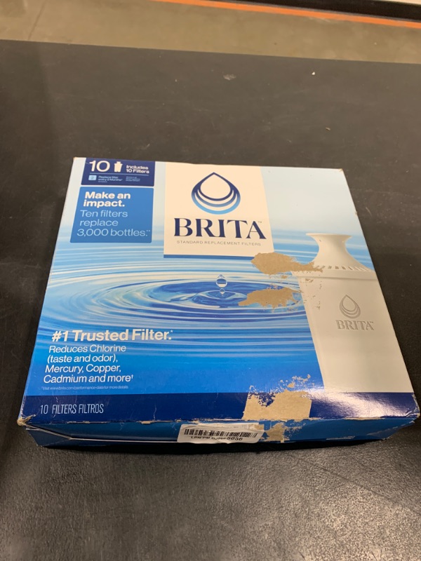 Photo 1 of Brita Advanced Pitcher Filter SpecialQuantity Pack (10 Pack Total) (Packaging May Vary)
