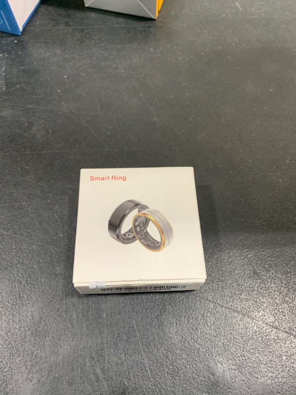 Photo 1 of 2024 New Smart Ring Health Tracker for Men Women - Bluetooth 5.0 IP68 Waterproof, Shake to Take Photos Health Sleep Heart Rate Blood Oxygen Blood Pressure Tracker, Utra Battery Life, Gold 8#