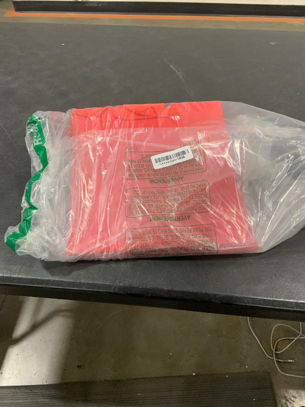 Photo 1 of LFCXHTY Red Square Gift Bag 10 in Paper Gift Box Large Square Bottom Kraft Paper Bags with Handles for Party Favor, Birthday Gift Bags (Red, 10 x 10 x 10 in, 10 CT)