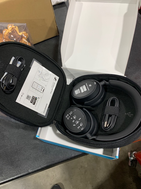 Photo 2 of Sennheiser ACCENTUM Plus Wireless Bluetooth Headphones - Quick-Charge Feature, 50-Hr Battery Playtime, Adaptive Hybrid ANC, Sound Personalization, Touch Controls – Black