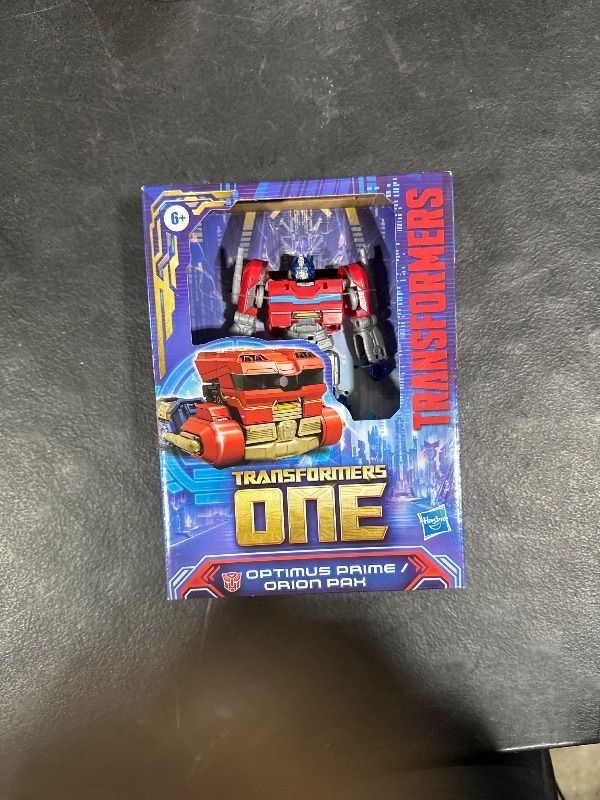 Photo 1 of Transformers One Prime Changer Optimus Prime (Orion Pax) 5-Inch Robot Action Figure, Interactive Toys for Boys and Girls Ages 6 and Up
