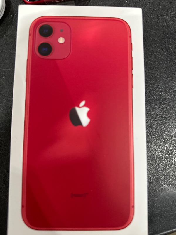 Photo 4 of Apple iPhone 11 [128GB, (Product) RED] + Carrier Subscription [Cricket Wireless]