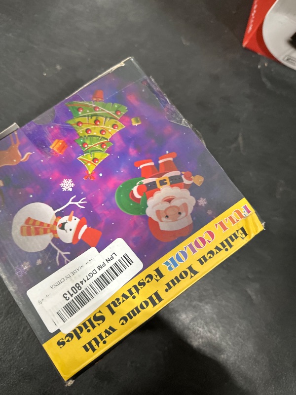 Photo 1 of Holiday Projector Lights Outdoor, 2-in-1 HD LED Outdoor Projectors with Remote Control Timer, 3D Ocean Wave & 4 Patterns Waterproof Lanscape Lights for Indoor Valentine Xmas Halloween Holiday Party