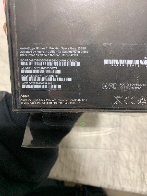 Photo 5 of Apple iPhone 11 Pro Max [256GB, Space Gray] + Carrier Subscription [Cricket Wireless]