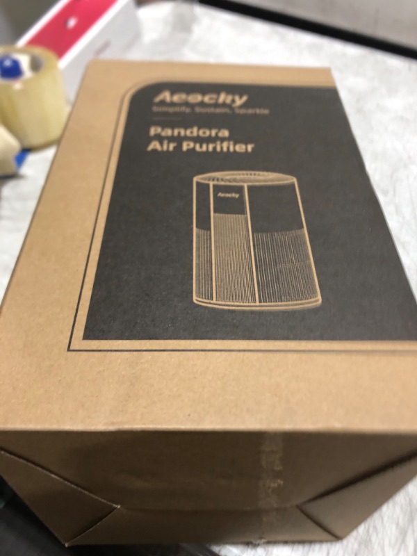 Photo 2 of With YearChange 5-in-1 Washable Filter, AEOCKY H13 HEPA Air Purifier for Home Bedroom Dorm, Portable Air Cleaner, Quiet as Pink Noise, Aroma Box, for Pollen Smoke Dust Pet Dander Odor Office Desktop