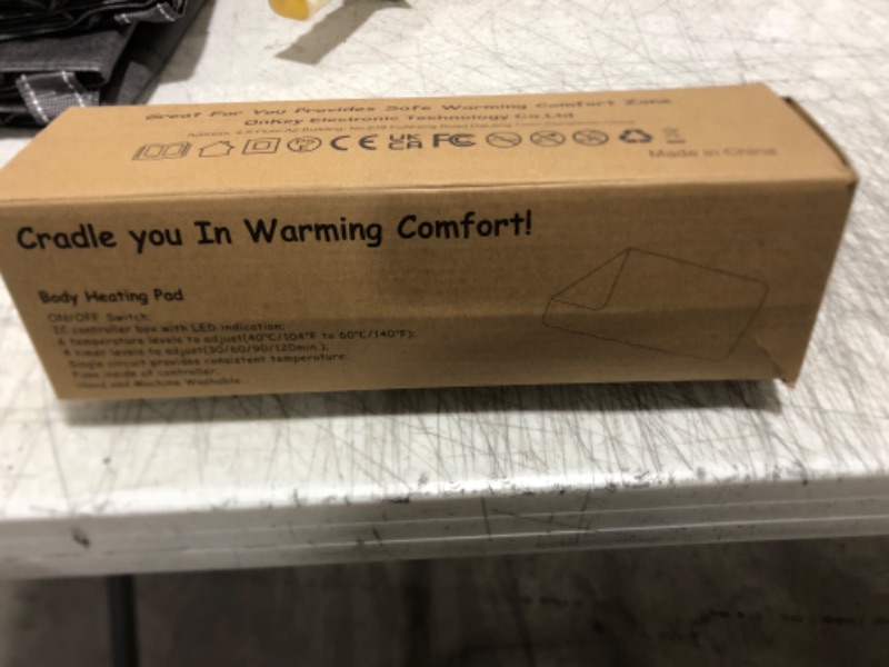 Photo 1 of Heating Pad-Electric Heating Pads for Back,Neck,Abdomen,Moist Heated Pad for Shoulder,Knee,Hot Pad for Arms and Legs,Dry&Moist Heat & Auto Shut Off,Gifts for Women Men(Blue, 20''×24'')