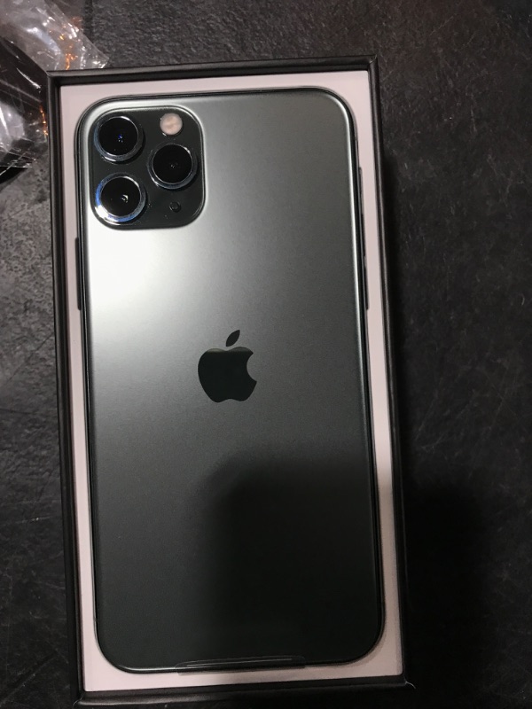 Photo 3 of Apple iPhone 11 Pro [64GB, Midnight Green] + Carrier Subscription [Cricket Wireless]