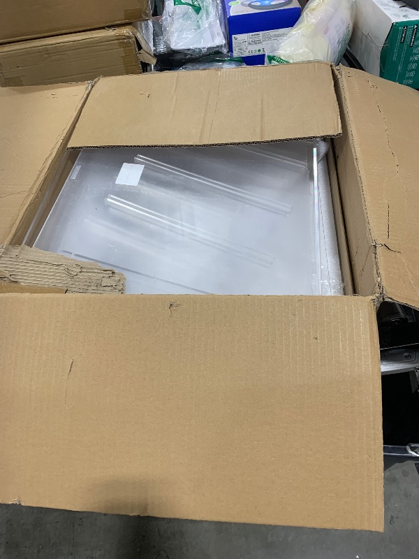 Photo 1 of Pastry Display Case - 3-Tier Commercial Countertop Bakery Display Case - Pastry Display Case with Rear Door, includes Serving Tongs and Dough Scraper - Ideal for Baked Goods, Cookies, and Pastries