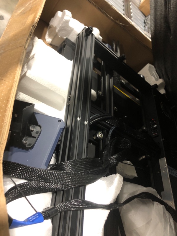 Photo 1 of Anycubic Kobra 2 Max 3D Printer, Max 500mm/s High-Speed Printing Large 88L Printing Volume with Auto Leveling Smart Z-Offset Vibration Compensation Enhanced Print Quality & Detail 420x420x500mm
