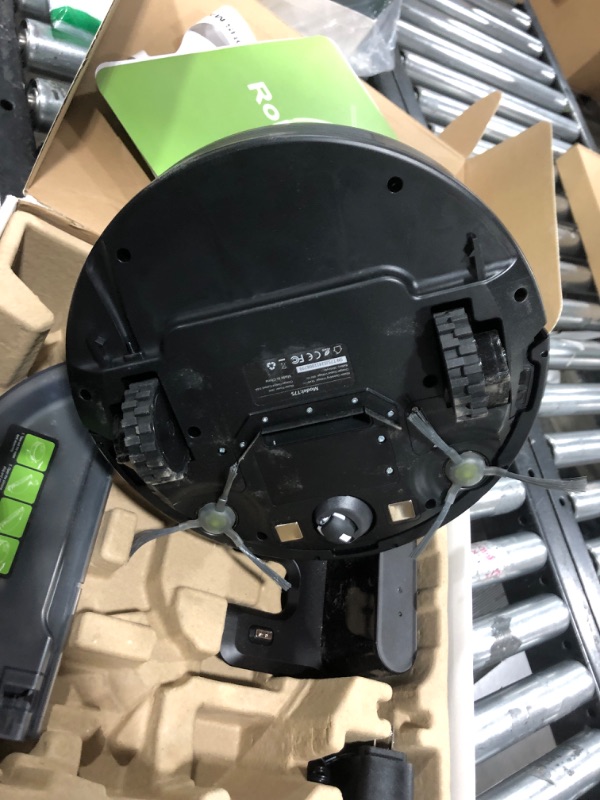 Photo 1 of MAMNV Robot Vacuum and Mop Combo, 2 in 1 Mopping Robotic Vacuum Cleaner with Schedule, Wi-Fi/App/Remote, Max Suction 2000Pa, Slim, Self-Charging, Ideal for Hard Floor, Pet Hair, Low-Pile Carpet