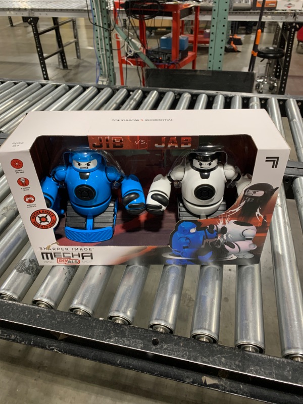 Photo 1 of Sharper Image® Mecha Rivals Remote Control Battle Robots, Two-Player Wireless Fighting Set with Lights and Sounds