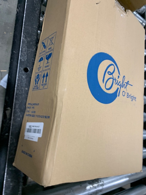 Photo 1 of O’Bright Ray – Adjustable LED Beam Floor Lamp, Dimmable and Zoomable Spotlight, Flexible Gooseneck, Reading/Crafting Standing Lamp, Work Table Light, Antique Brass