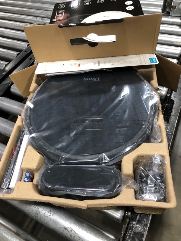 Photo 2 of Tikom Robot Vacuum and Mop, G8000 Robot Vacuum Cleaner, 2700Pa Strong Suction, Self-Charging, Good for Hard Floors, Black