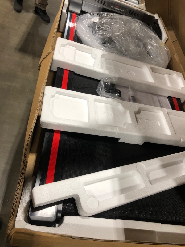 Photo 1 of **SOLD FOR PARTS**
Sperax Walking pad with Incline,Portable Treadmill,Automatic Remote Lift Slope,4 in 1 Incline Walking pad,Under Desk Treadmill for Home Office with Remote Control,2.5HP 320lbs Weight Capacity