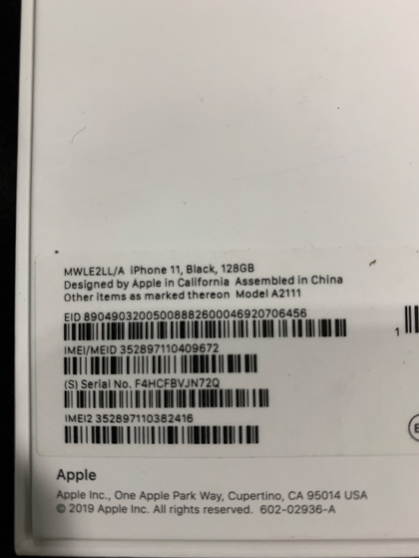 Photo 5 of Apple iPhone 11 (128GB) - Black (T-Mobile)