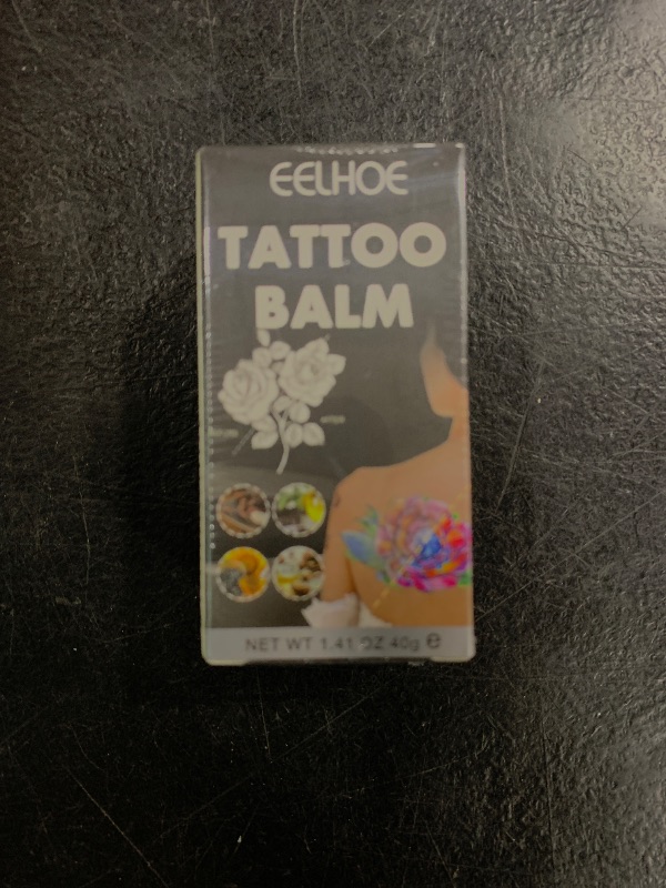 Photo 2 of New and Old Tattoo Aftercare Skin Balm - Organic Butter Tattoo Cream Pain Relieving Tattoo Butter Brighten & Enhance Color Tattoo Care Cream Telescopically Painted Tattoo Brightener