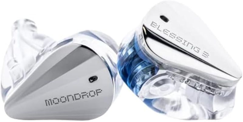 Photo 1 of Moondrop Blessing 3 in-Ear Earphones 2DD+4BA Hybrid Triple-Range Frequency Division in-Ear Monitors 0.78-2pin IEM Earbuds